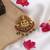 Elegant rani & green color temple hair barrette for bridal hairstyle collection