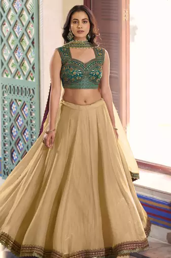 Chiku sequins work lehenga Choli Set