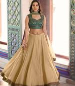 Chiku sequins work lehenga Choli Set