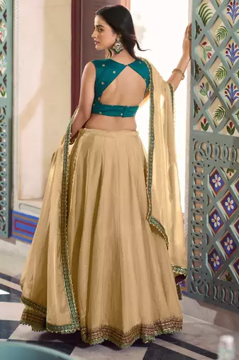 Chiku sequins work lehenga Choli Set