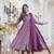Anarkali suit with dupatta stitched