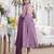 Anarkali suit with dupatta stitched
