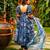 Anarkali suit with dupatta stitched