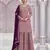 Pink silk blend embroidery sequin salwar suit 