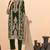 Black silk blend embroidery sequin salwar suit 