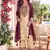 White & maroon cotton embroidery patch work slawar suit