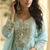 Sky blue silk blend real mirror hand salwar suit