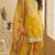 Mustard silk blend  embroidered coding salwar suit