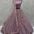 Lavender Multi Thread Sequin Zari Embroidery Zircon Studded Net Lehenga Choli