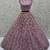 Lavender Multi Thread Sequin Zari Embroidery Zircon Studded Net Lehenga Choli
