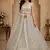 White Color Multi Thread Work,Sequence,Zari Embroidery,Zircon Studded All Over Work Net Lehenga Choli