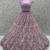 Lavender Sequins Flower Pattern Multi Thread Fancy Embroidery Heavy Net Lehenga Choli