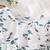 Green floral print net fit & flare girls dress