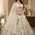 White Color Peacock Pattern Crafted,Dori And Thread Work,Zircon Diamond Studded All Over Work Net Lehenga Choli