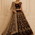 Dark Maroon Zari Thread Sequins Embroidery Fancy Embroidery Velvet Lehenga Choli