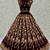 Dark Maroon Zari Thread Sequins Embroidery Fancy Embroidery Velvet Lehenga Choli
