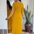 Yellow bsy viscose kurti pent dupatta set
