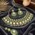 handcrafted gold-plated kundan choker necklace set