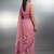 pink soft muga cotton with weaving saree