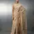 beige soft muga cotton with weaving saree