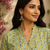 LIGHT GREEN  REYON WITH DIGITAL PRINTED STYLISH WEAR KURTI 