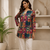 MULTICOLOR  REYON WITH DIGITAL PRINTED STYLISH WEAR KURTI 