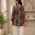 MULTICOLOR  REYON WITH DIGITAL PRINTED STYLISH WEAR KURTI 