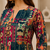 MULTICOLOR  REYON WITH DIGITAL PRINTED STYLISH WEAR KURTI 