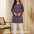LAVENDER  REYON WITH DIGITAL PRINTED STYLISH WEAR KURTI 