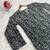 BLACK  REYON WITH DIGITAL PRINTED STYLISH WEAR KURTI 