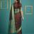 brown soft silk blend with gold zari motifs zari woven saree 