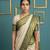 cream soft silk blend with gold zari motifs zari woven saree 
