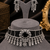 Elite Rhodium Plated Diamond Choker Set