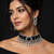 Elite Rhodium Plated Diamond Choker Set