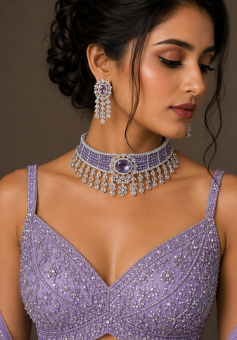 Grand Diamond Choker Set