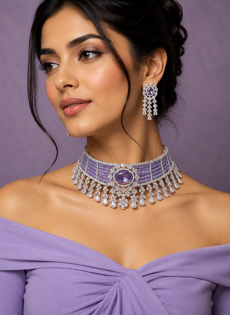 Grand Diamond Choker Set
