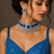 Ethereal American Diamond Choker Set