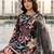 Summer special printed maslin embroidered kurti pant dupatta set