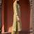 Womens green pure cotton ethnic motifs printed  straight kurta sets