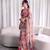 Women's kota doria floral printed saree with unstitched blouse piece