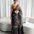 Women's kota doria floral printed saree with unstitched blouse piece