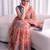 Women's kota doria floral printed saree with unstitched blouse piece