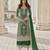 green net embroidered sequin salwar suit