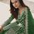 green net embroidered sequin salwar suit