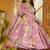 Pink heavy digital printed pure maslin salwar-kameez