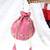 Pink color pearl handle designer embroidery batwa