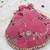 Pink color pearl handle designer embroidery batwa