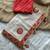 White Color Bandhani patch gota work  Kota doriya Saree