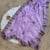 Lavender Color  Gota Patti  Work  Georgette Silk Saree