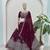Elegant Faux Georgette Sequins Embroidered Semi-Stitched Lehenga Choli with Dupatta
